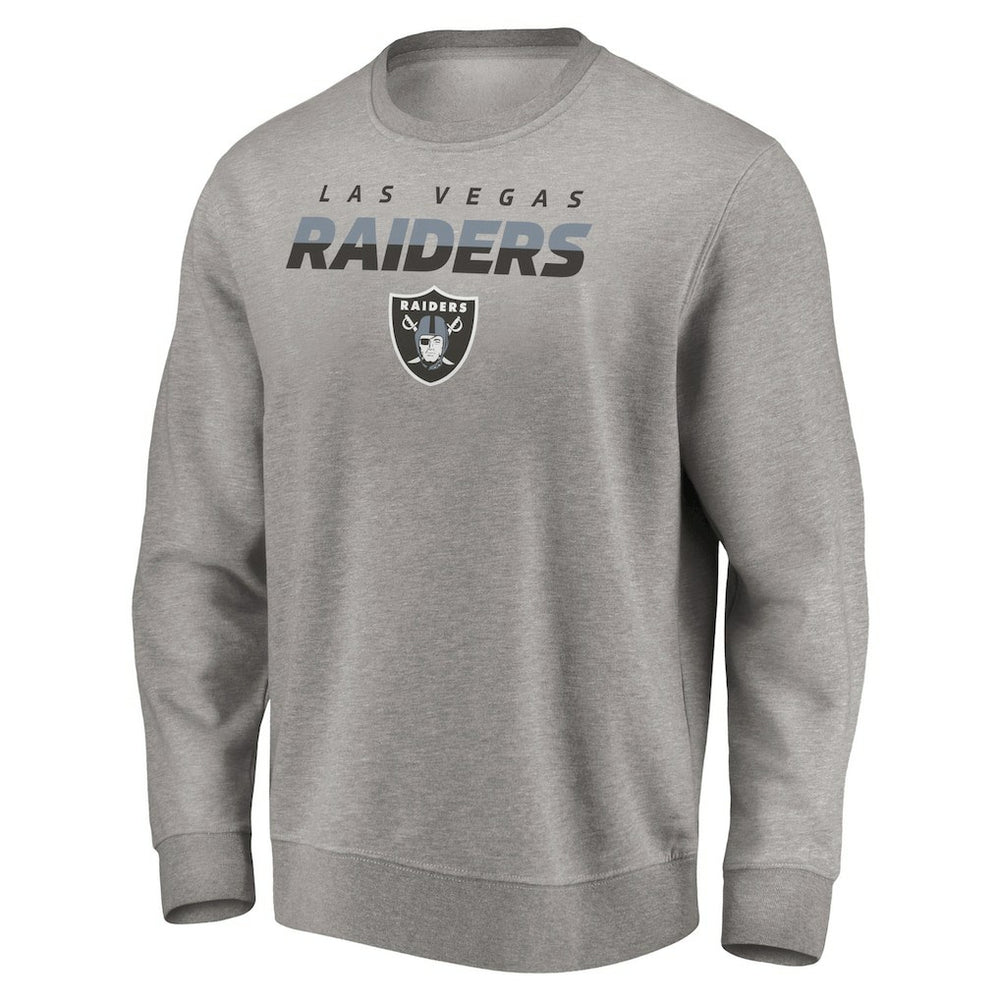 Las Vegas Raiders Elevate Play Pullover Sweatshirt - Gray Pullover