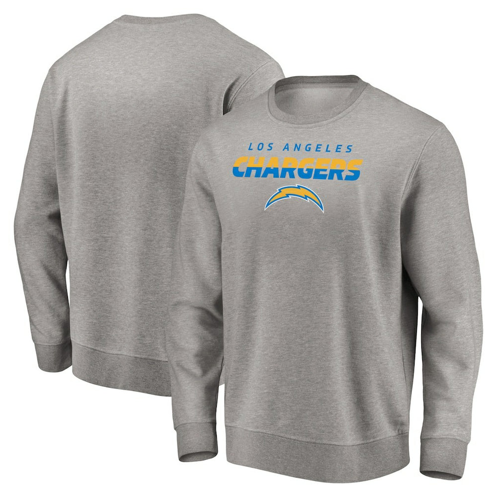 Los Angeles Chargers Elevate Play Pullover Sweatshirt - Gray Pullover