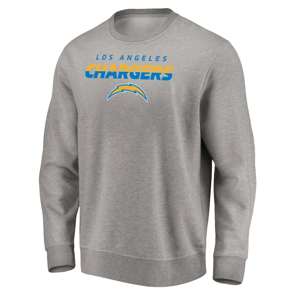 Los Angeles Chargers Elevate Play Pullover Sweatshirt - Gray Pullover