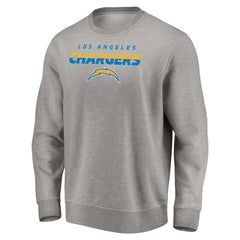 Los Angeles Chargers Elevate Play Pullover Sweatshirt - Gray Pullover