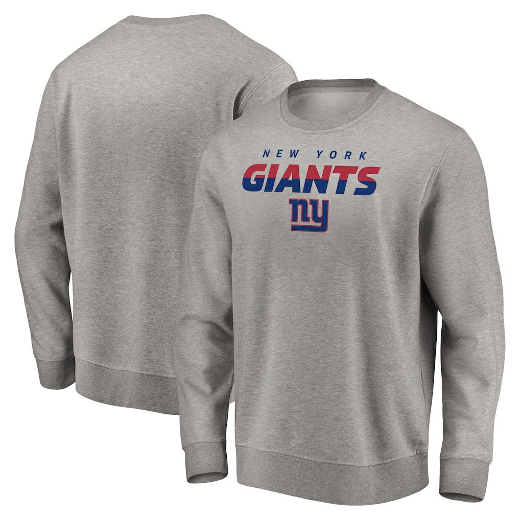 New York Giants Elevate Play Pullover Sweatshirt - Gray Pullover