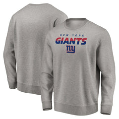 New York Giants Elevate Play Pullover Sweatshirt - Gray Pullover