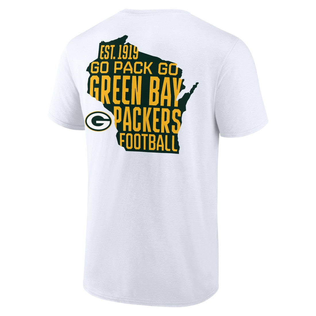 Green Bay Packers Hot Shot T-Shirt - White T-shirts