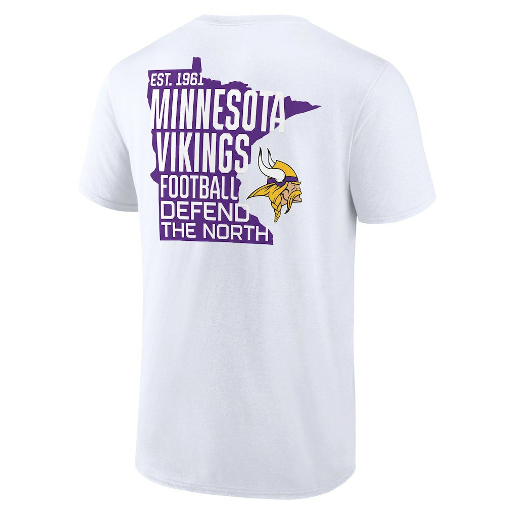 Minnesota Vikings Hot Shot T-Shirt - White T-shirts