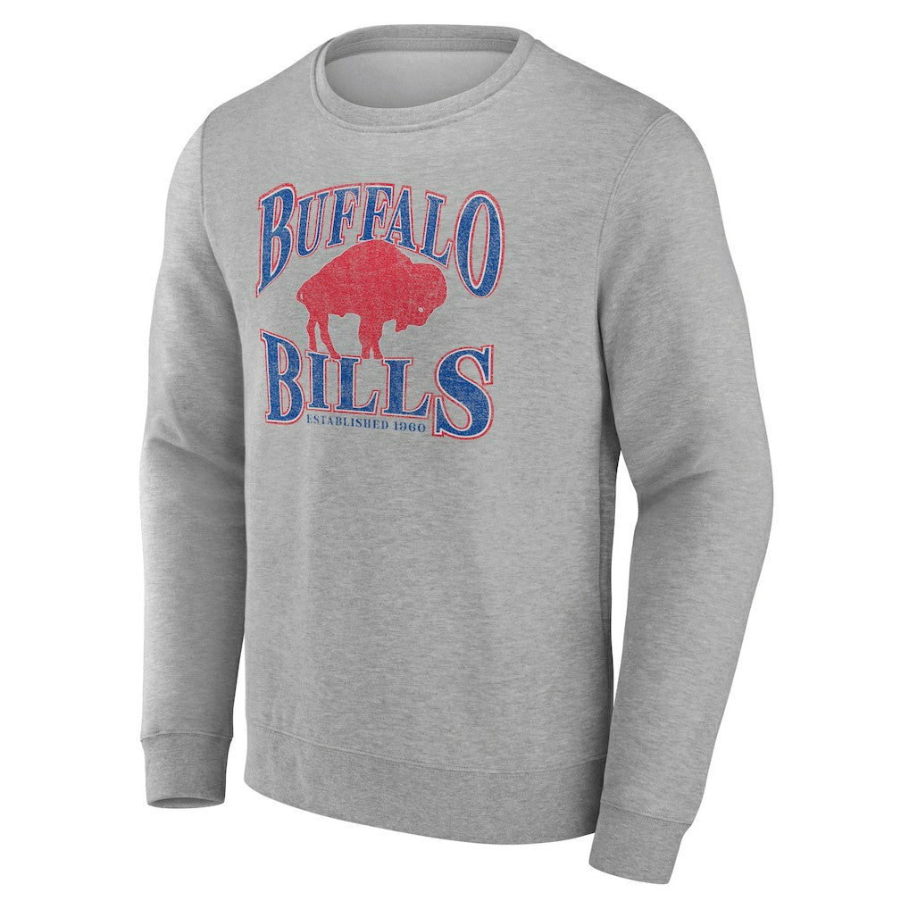 Buffalo Bills Playability Pullover Sweatshirt - Gray Pullover