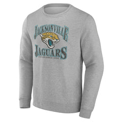 Jacksonville Jaguars Playability Pullover Sweatshirt - Gray Pullover