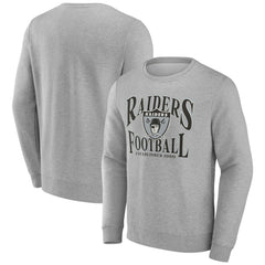 Las Vegas Raiders Playability Pullover Sweatshirt - Gray Pullover