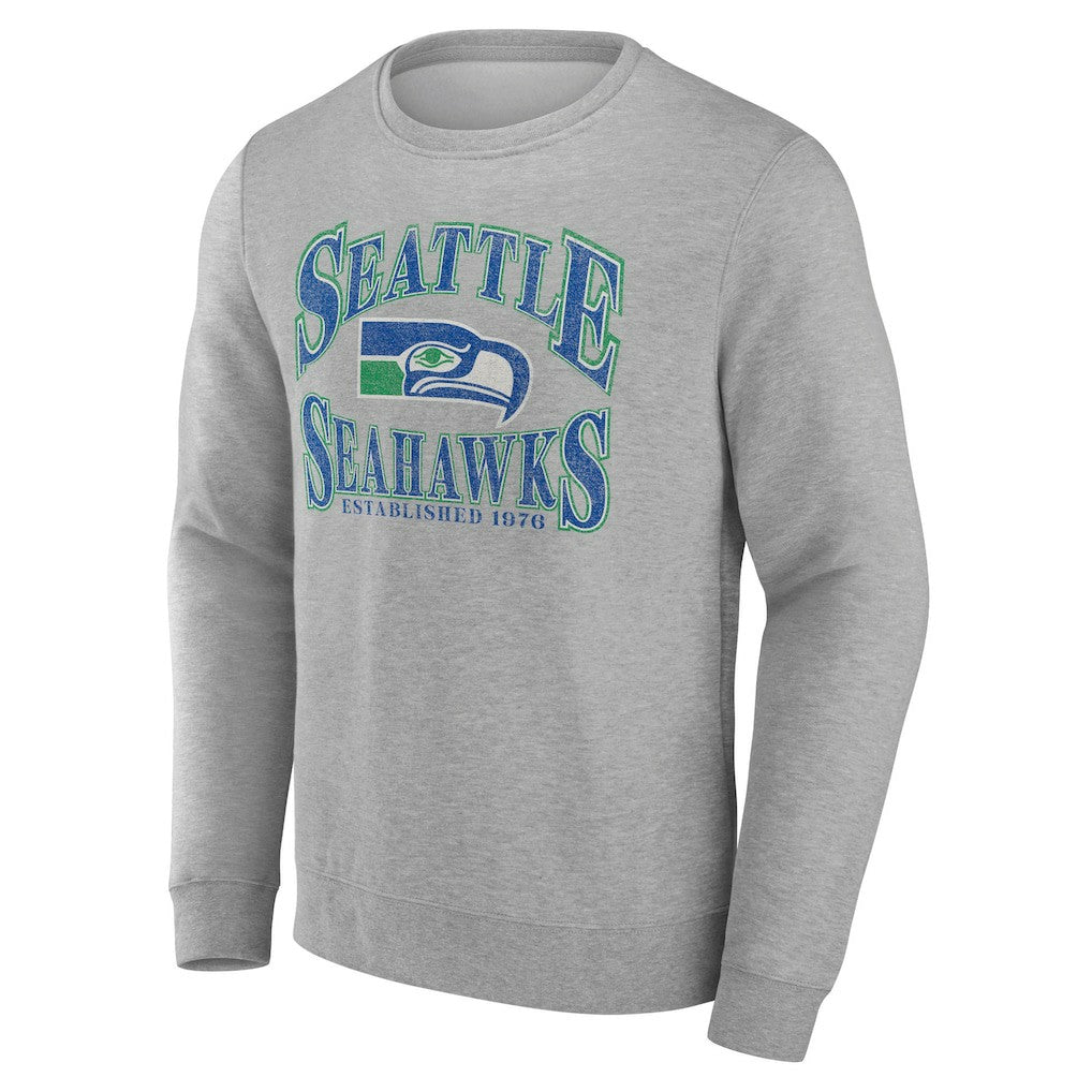 Seattle Seahawks Playability Pullover Sweatshirt - Gray Pullover