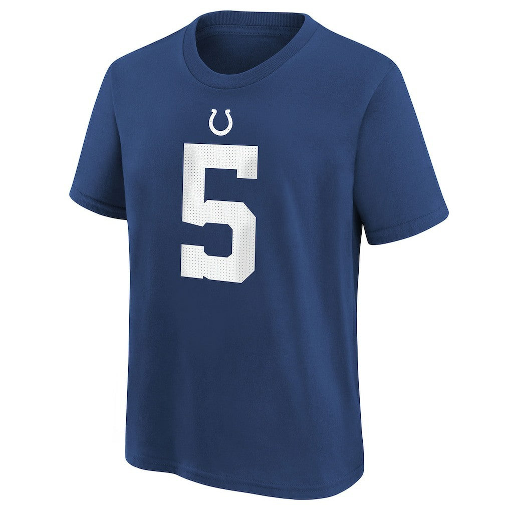 Anthony Richardson Sr. Indianapolis Colts Youth Player Name & Number T-Shirt - Royal T-shirts