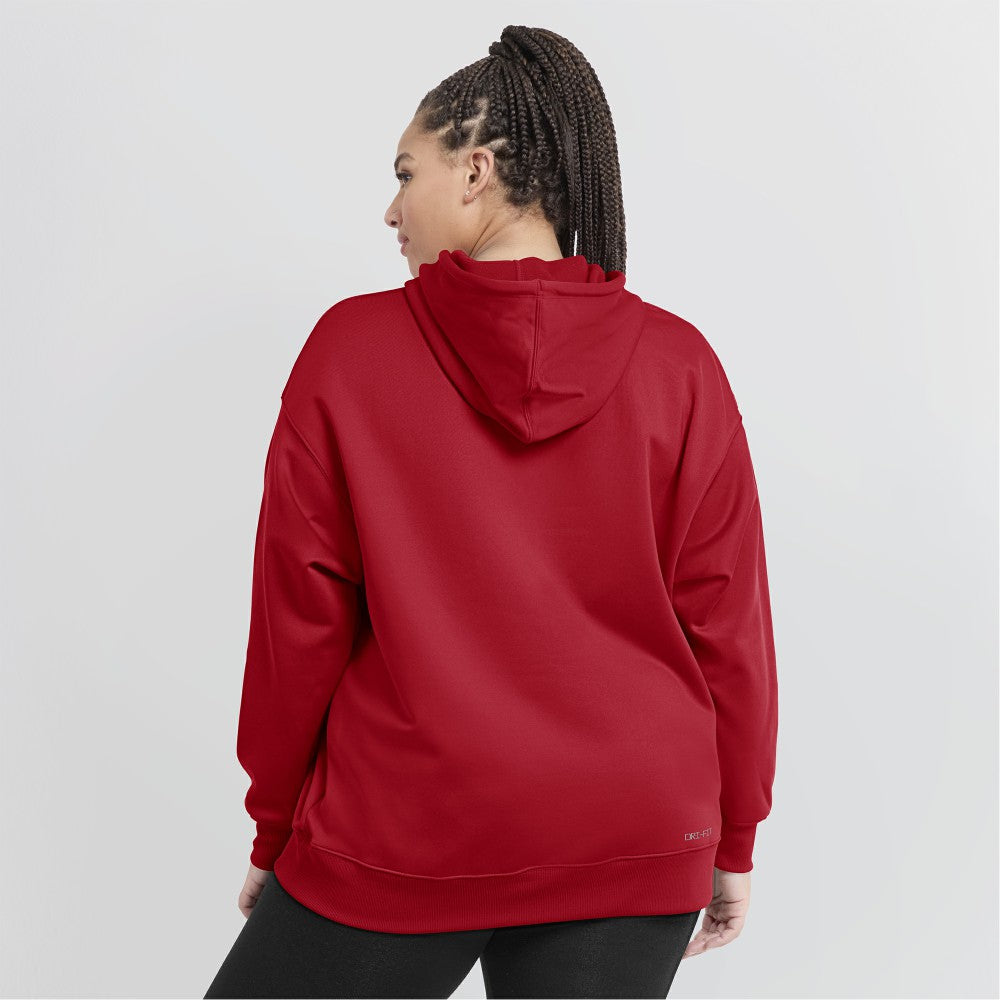 Los Angeles Angels Nike Women's City Connect Practice Performance Pullover Hoodie - Red Hoodies