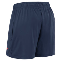 Houston Astros Nike Women's Authentic Collection Knit Shorts - Navy Shorts