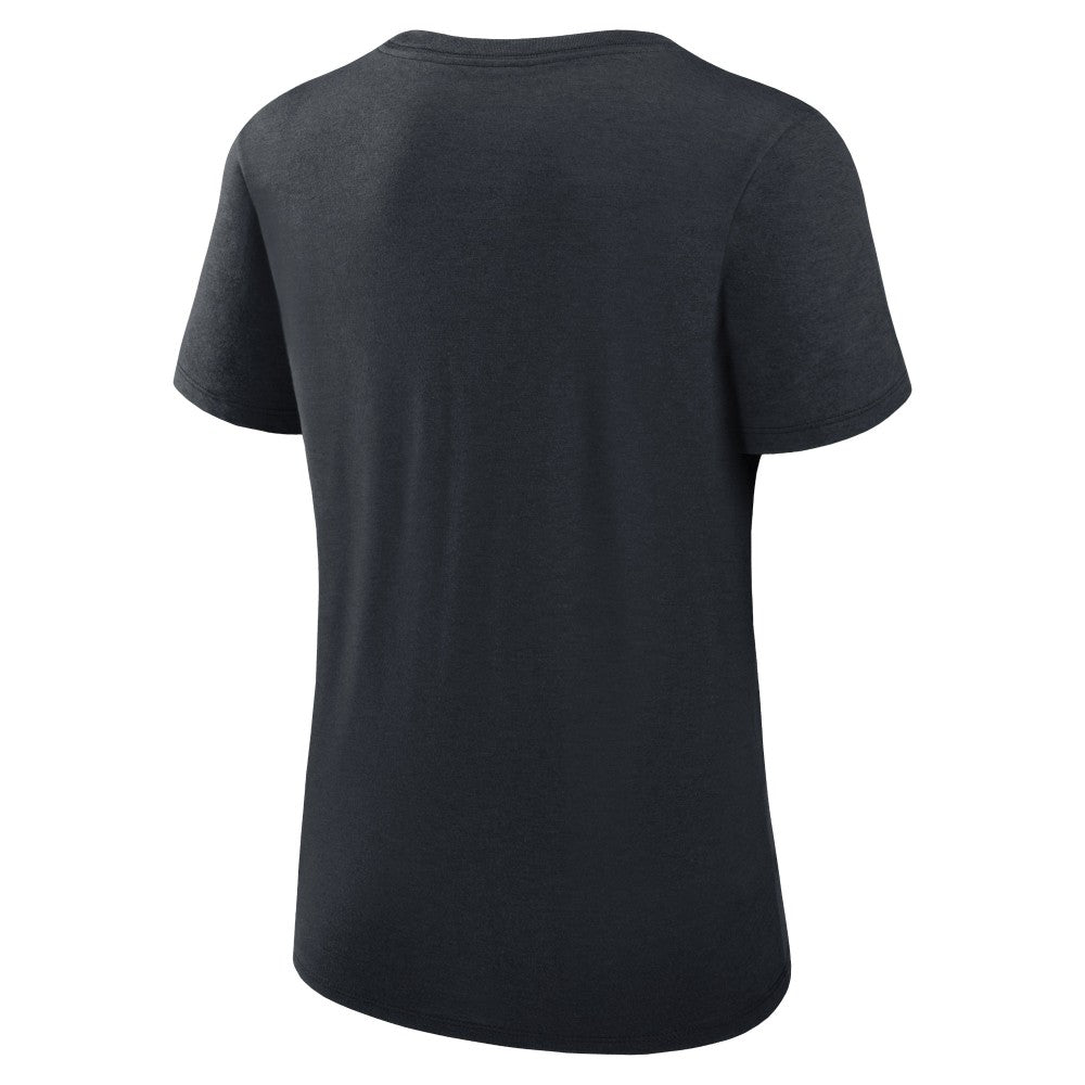 Minnesota Twins Nike Women's Authentic Collection Performance Scoop Neck T-Shirt - Navy T-shirts
