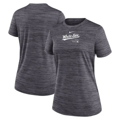 Chicago White Sox Nike Women's Authentic Collection Velocity Performance T-Shirt - Black T-shirts
