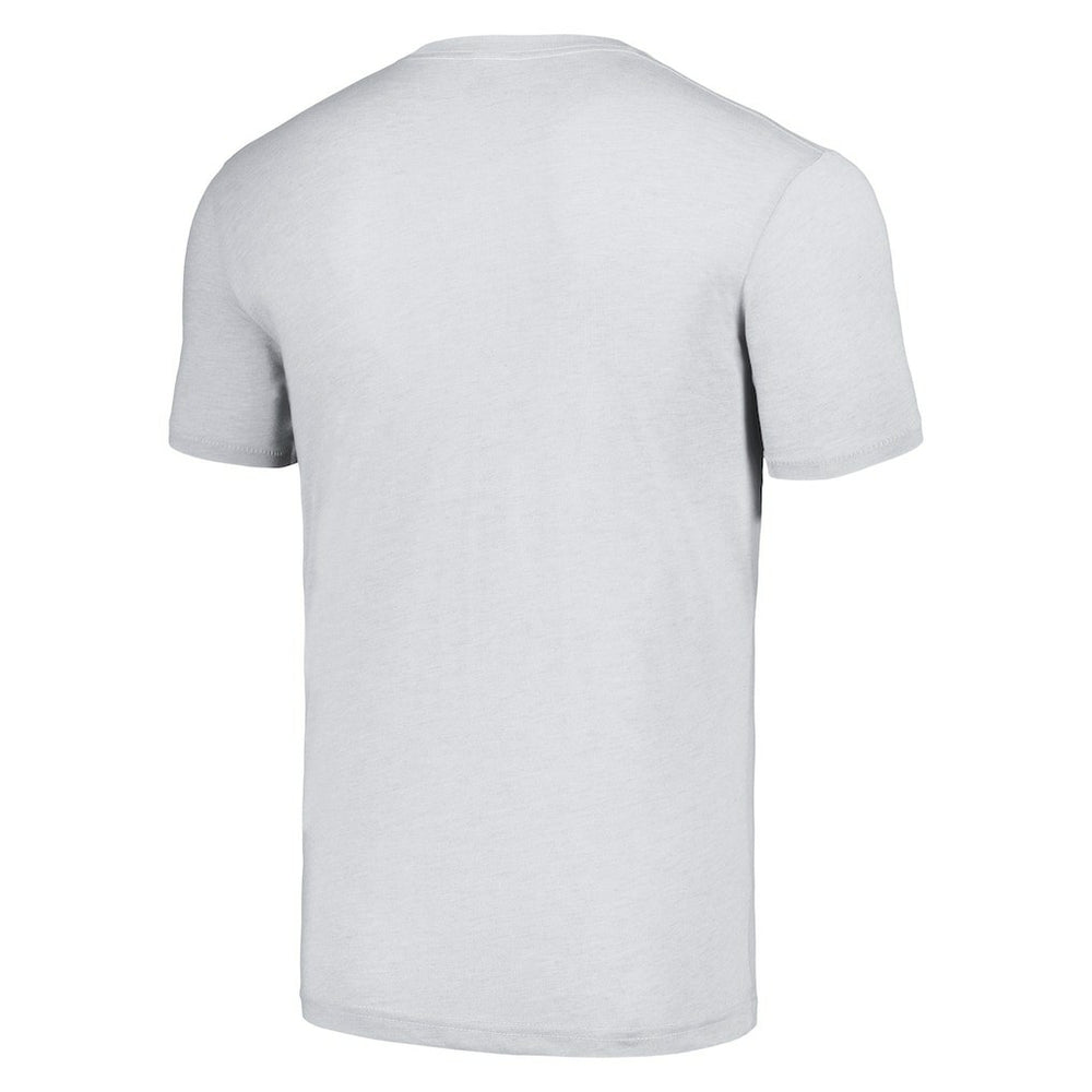 Bryce Young Carolina Panthers Homage Unisex Caricature Player Tri-Blend T-Shirt - Ash T-shirts