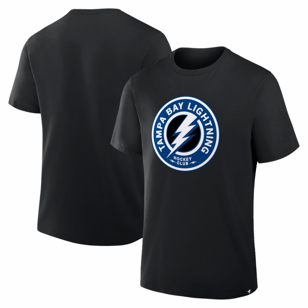 Tampa Bay Lightning Fanatics Elevated Essential T-Shirt - Black | US 2001302216