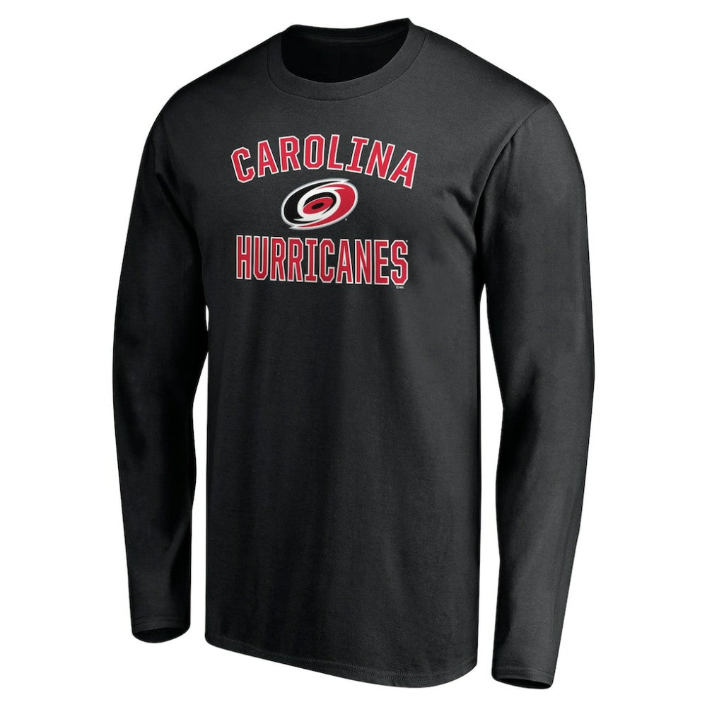 Carolina Hurricanes Victory Arch Long Sleeve T-Shirt - Black | US 200131631