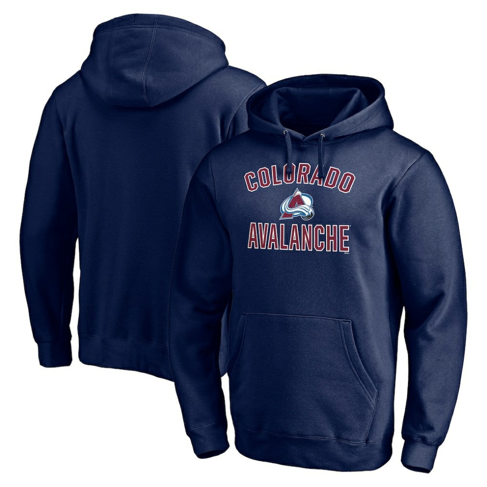 Colorado Avalanche Victory Arch Pullover Hoodie - Navy | US 200131636
