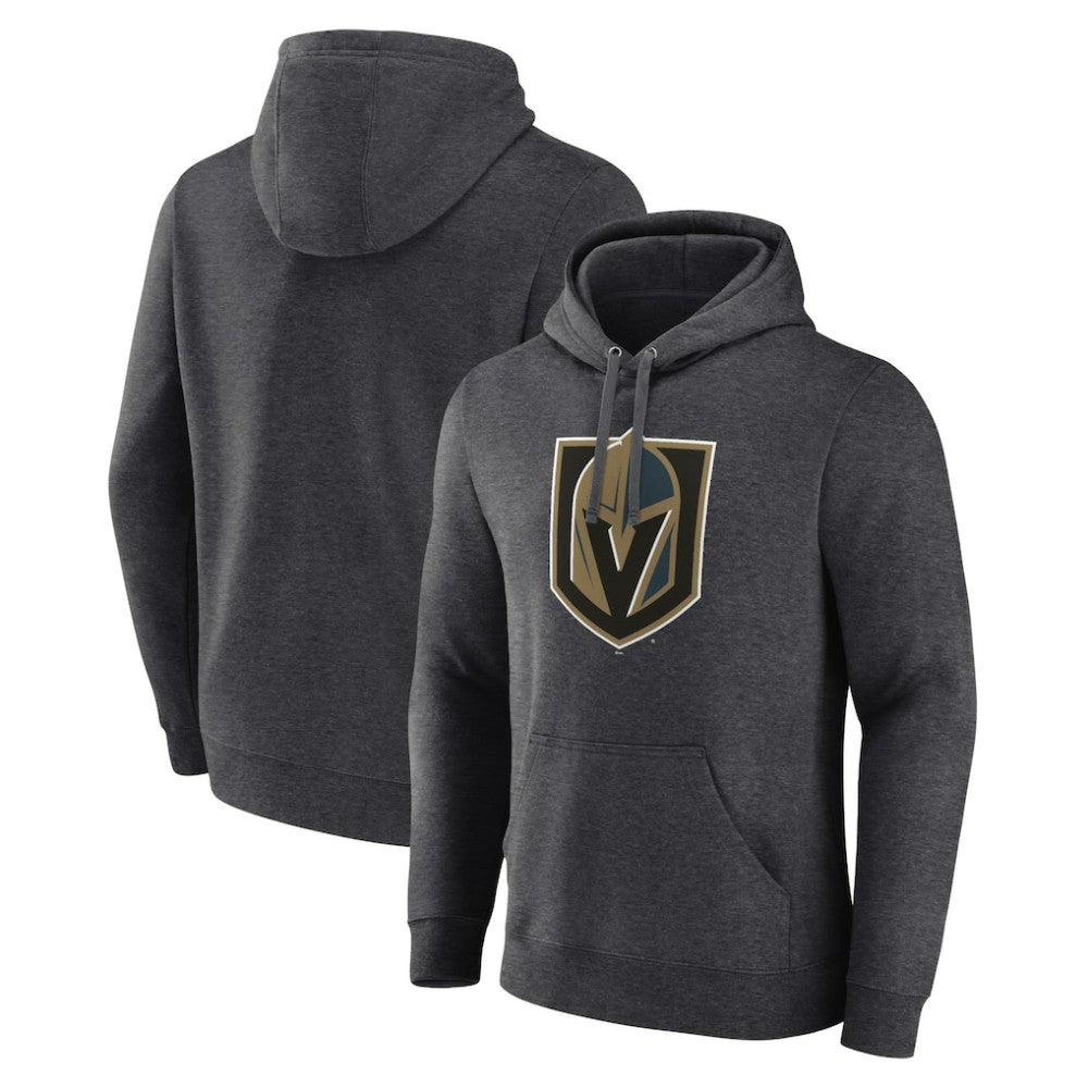 Vegas Golden Knights Primary Logo Pullover Hoodie - Charcoal | US 200131669