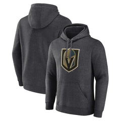 Vegas Golden Knights Primary Logo Pullover Hoodie - Charcoal | US 200131669