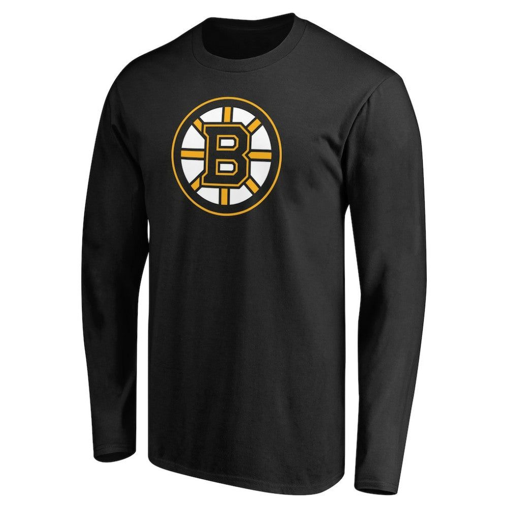 Boston Bruins Primary Logo Long Sleeve T-Shirt - Black | US 200131720