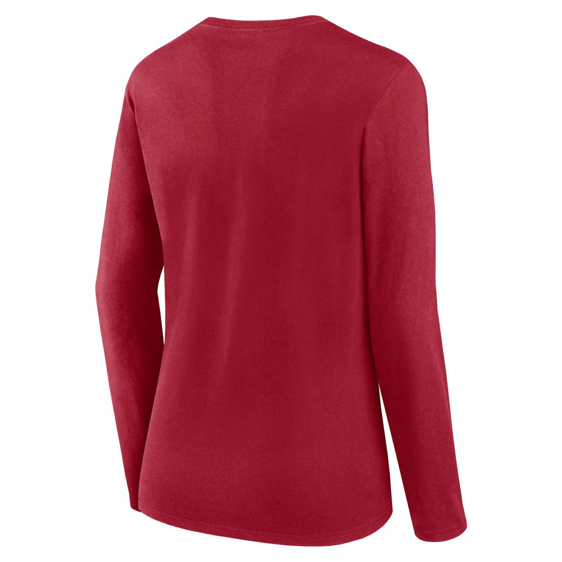 Tampa Bay Buccaneers Women's Plus Size Foiled Play Long Sleeve T-Shirt - Red T-shirts
