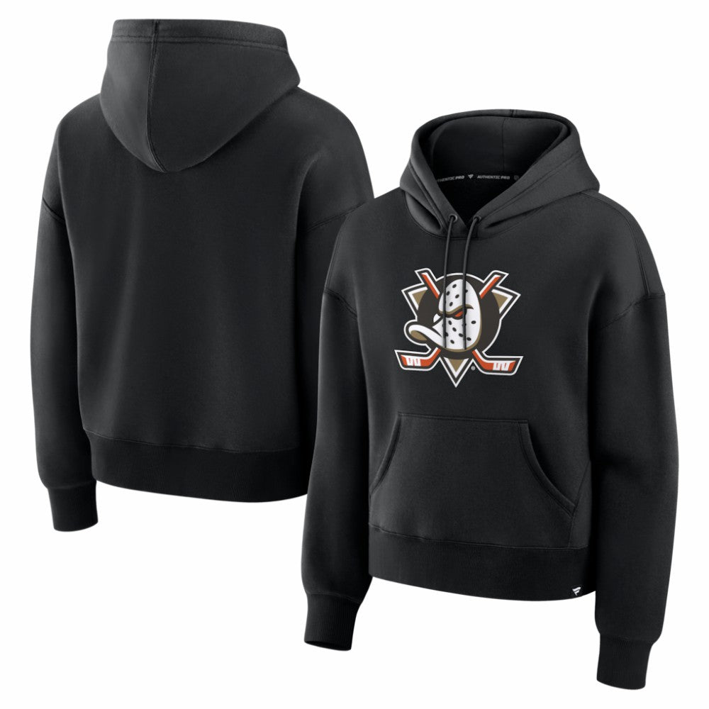 Anaheim Ducks Fanatics Women's Essential Hoodie - Black | US 2001332886