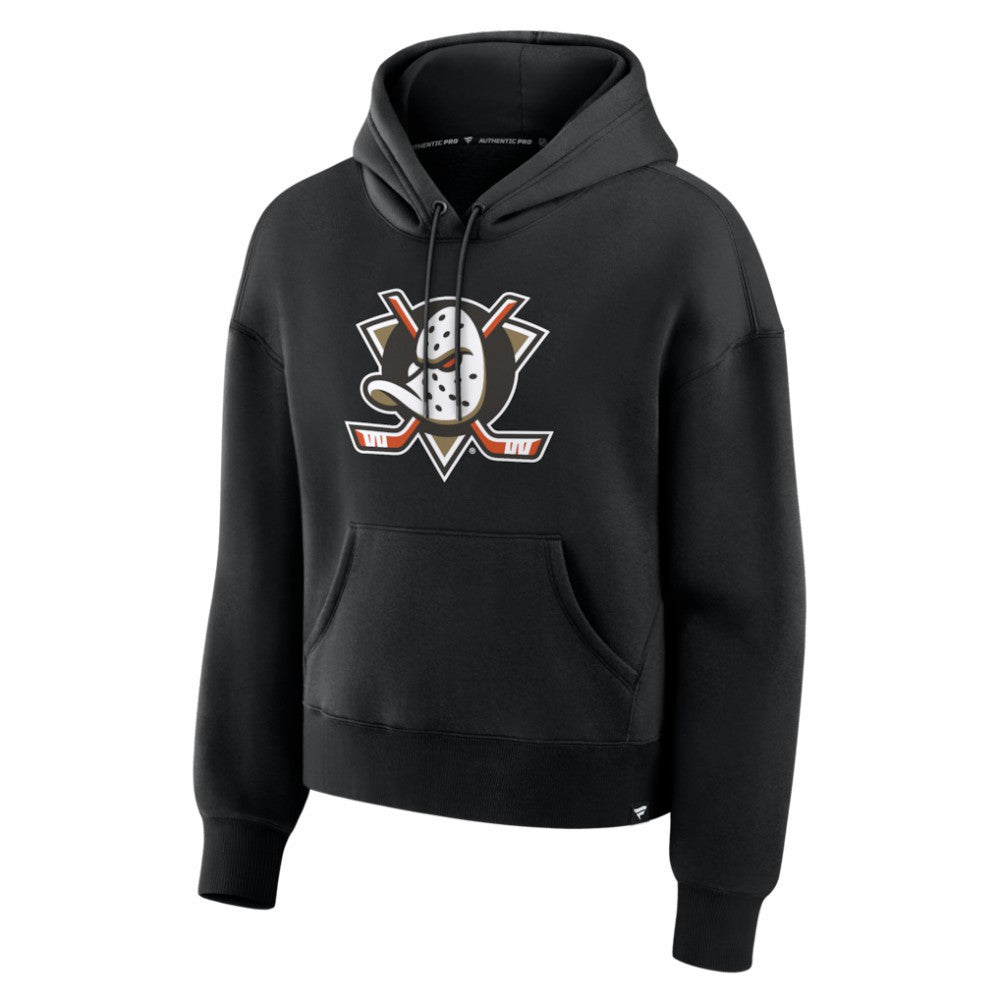 Anaheim Ducks Fanatics Women's Essential Hoodie - Black | US 2001332886