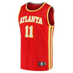 Trae Young Atlanta Hawks Fast Break Replica Jersey Icon Edition Red - Fanatics