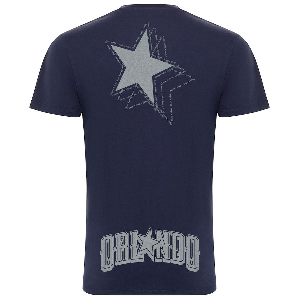 Orlando Magic x JEFRE Sportiqe Unisex 2023/24 City Edition Bingham T-shirt Heather Navy