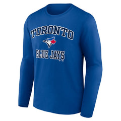 Toronto Blue Jays Logo Athletic Heart & Soul Long Sleeve T-Shirt - Royal T-shirts