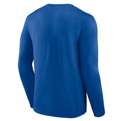 Kansas City Royals Logo Athletic Heart & Soul Long Sleeve T-Shirt - Royal T-shirts