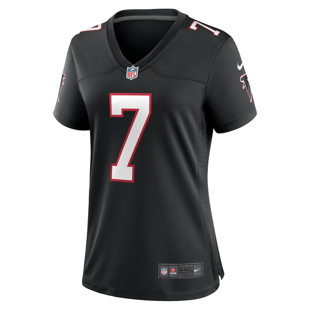 Bijan Robinson Atlanta Falcons Women's Alternate Game Jersey - Black Jerseys