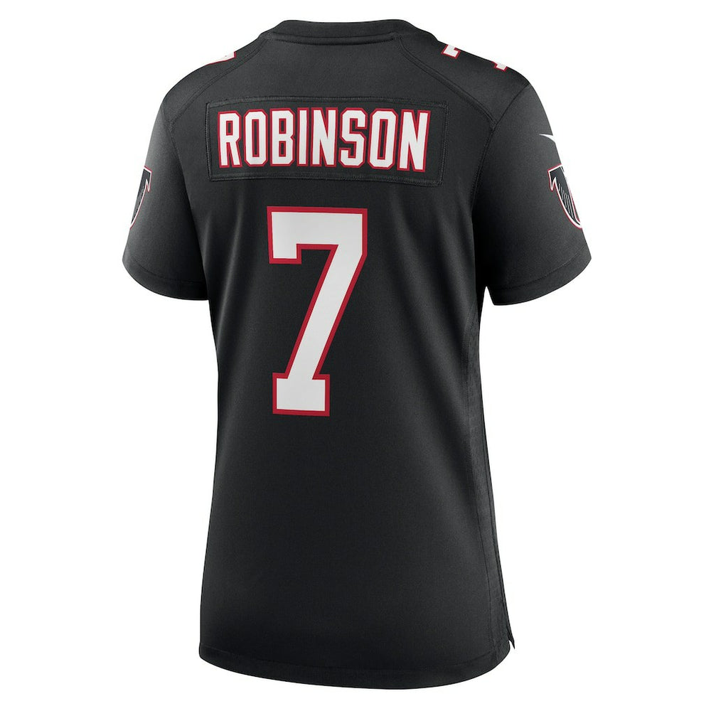Bijan Robinson Atlanta Falcons Women's Alternate Game Jersey - Black Jerseys