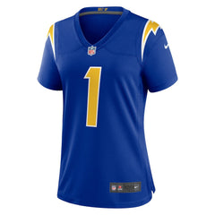 Quentin Johnston Los Angeles Chargers Women's Alternate Game Jersey - Royal Jerseys