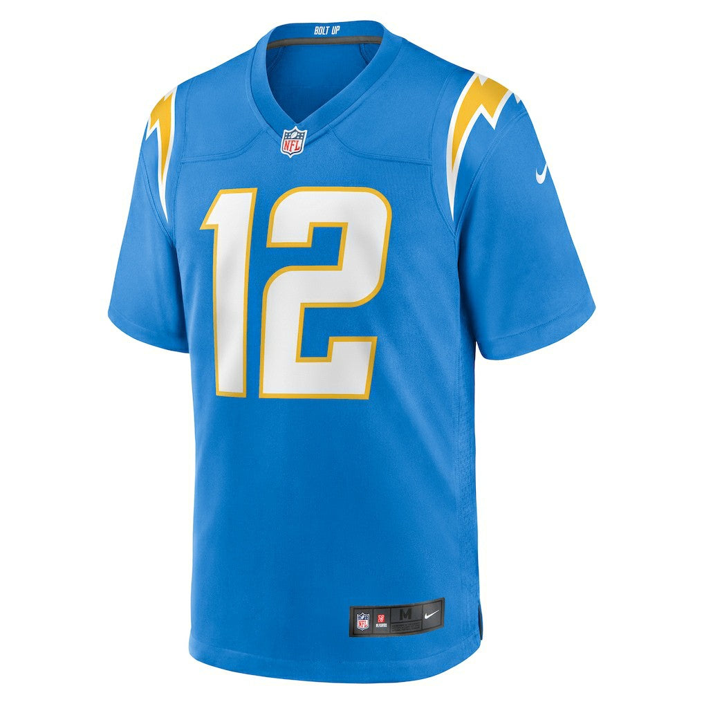 Derius Davis Los Angeles Chargers Team Game Jersey - Powder Blue Jerseys