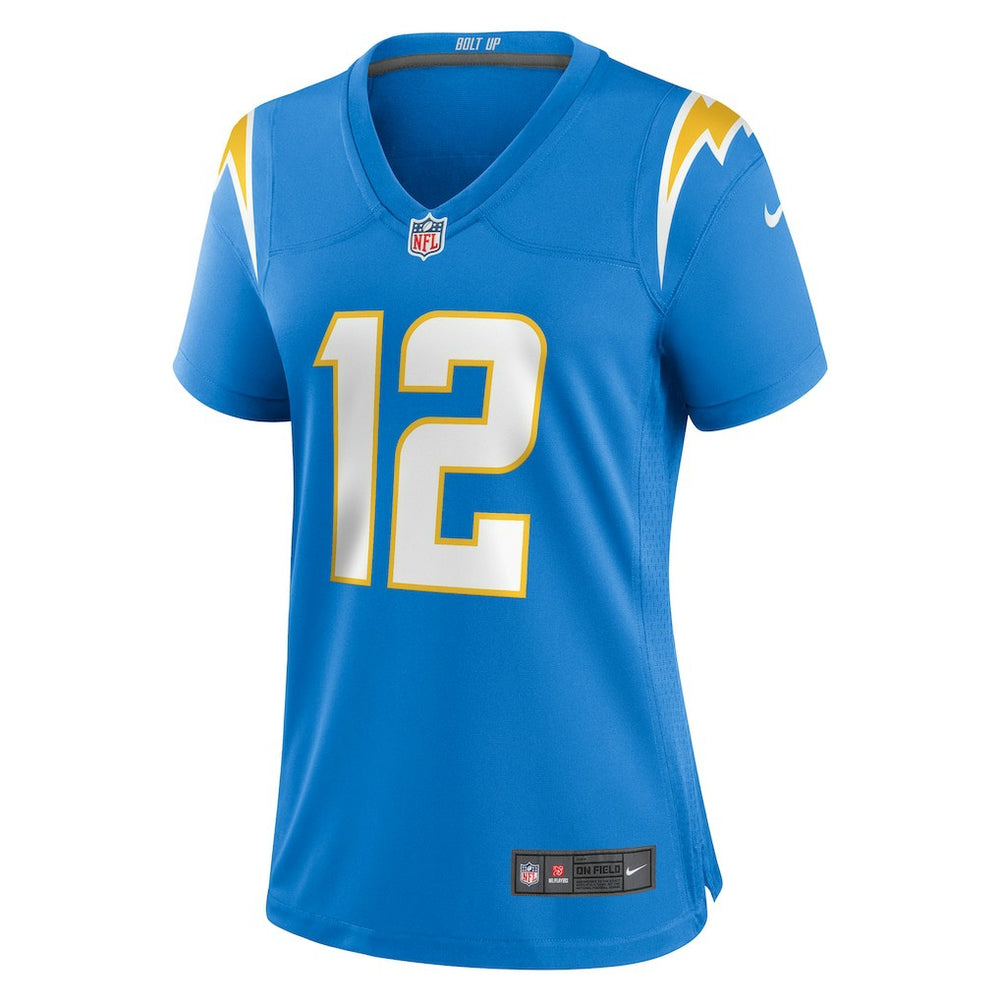 Derius Davis Los Angeles Chargers Women's Team Game Jersey - Powder Blue Jerseys