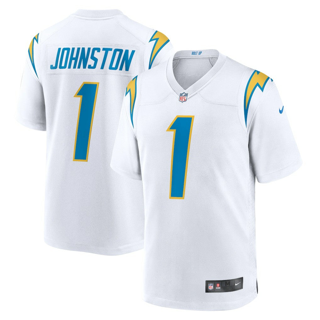 Quentin Johnston Los Angeles Chargers Away Game Jersey - White Jerseys