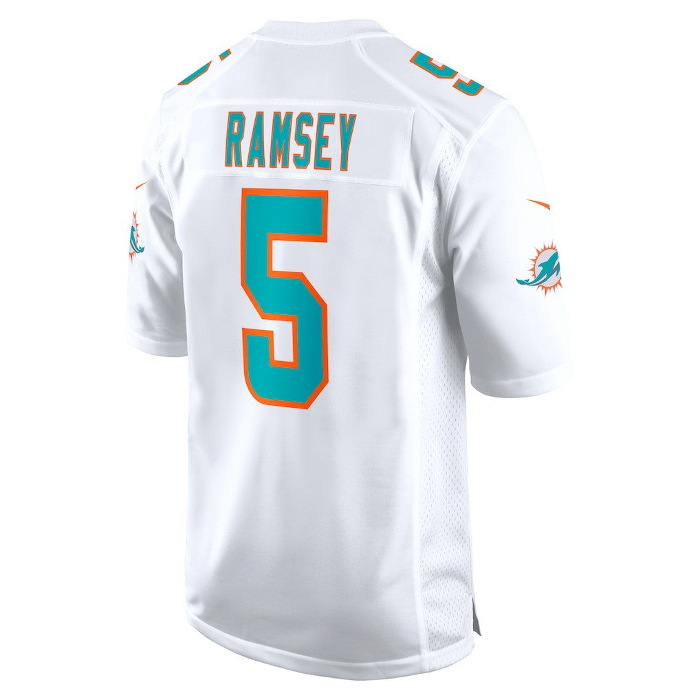 Jalen Ramsey Miami Dolphins Away Game Jersey - White Jerseys