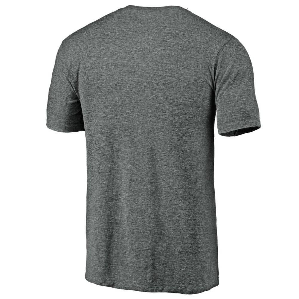 San Diego Padres Official Logo Tri-Blend T-Shirt - Heather Gray T-shirts