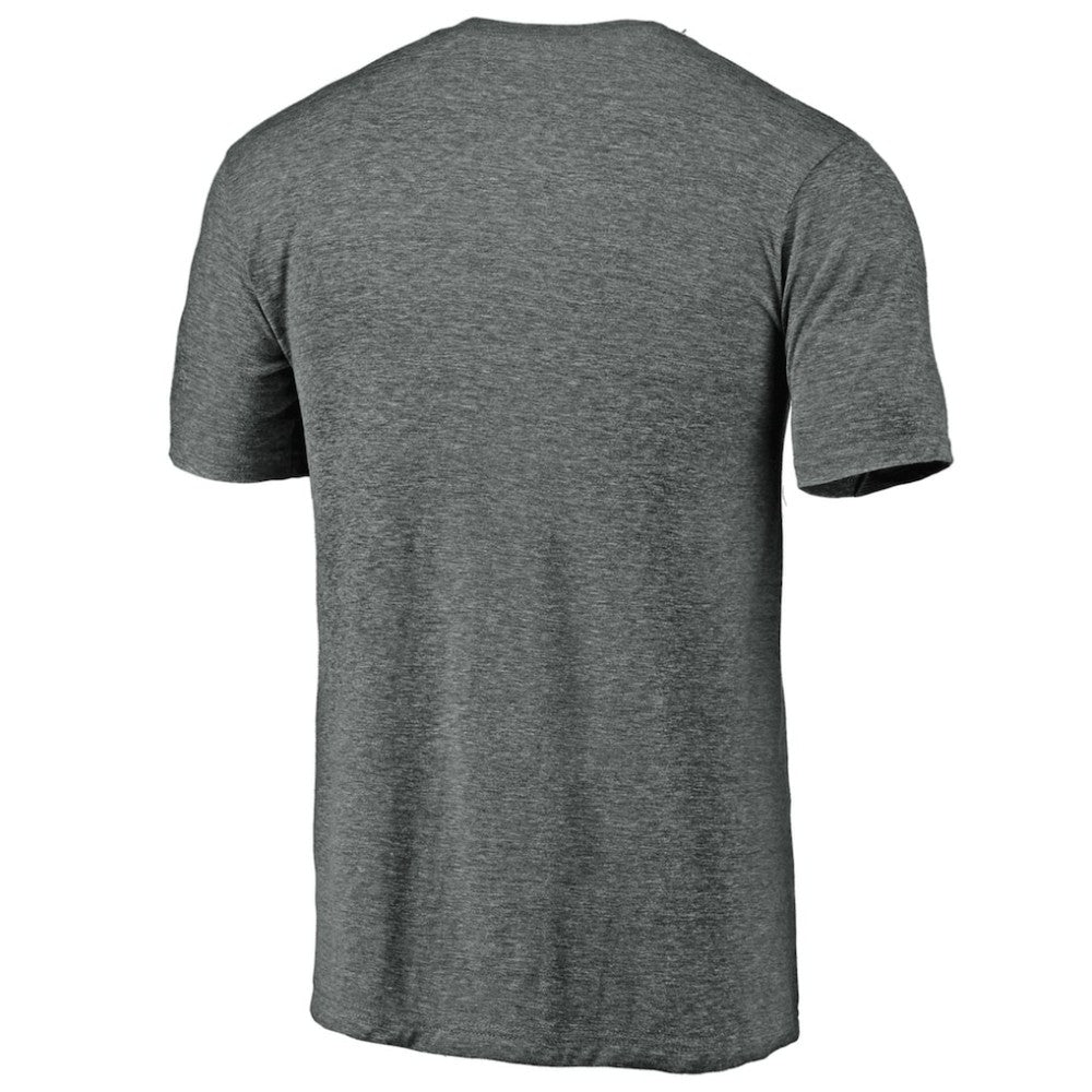 St. Louis Cardinals Official Logo Tri-Blend T-Shirt - Heather Gray T-shirts