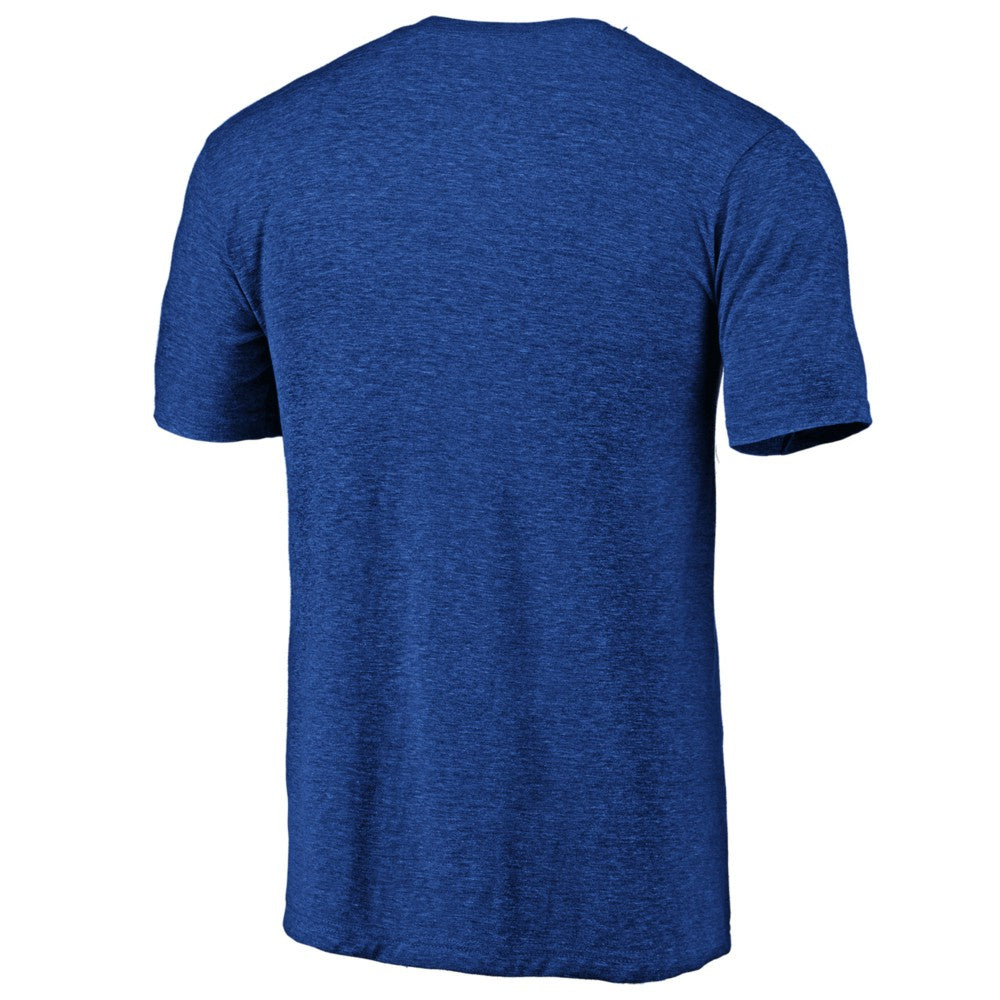 Milwaukee Brewers Official Logo Tri-Blend T-Shirt - Heather Royal T-shirts