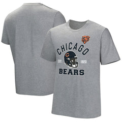 Chicago Bears Tackle Adaptive T-Shirt - Gray T-shirts