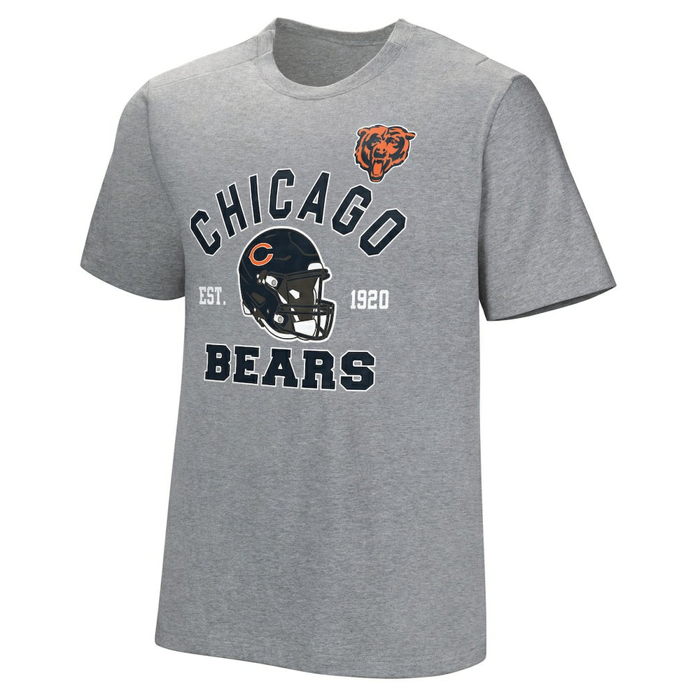 Chicago Bears Tackle Adaptive T-Shirt - Gray T-shirts
