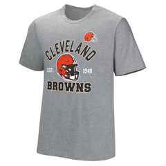 Cleveland Browns Tackle Adaptive T-Shirt - Gray T-shirts