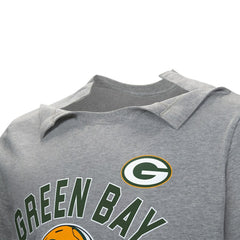 Green Bay Packers Tackle Adaptive T-Shirt - Gray T-shirts