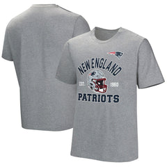 New England Patriots Tackle Adaptive T-Shirt - Gray T-shirts