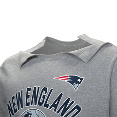 New England Patriots Tackle Adaptive T-Shirt - Gray T-shirts