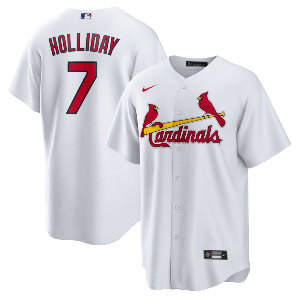 Matt Holliday St. Louis Cardinals Nike Home Retired Player Replica Jersey - White Jerseys
