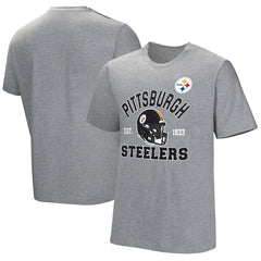 Pittsburgh Steelers Tackle Adaptive T-Shirt - Gray T-shirts