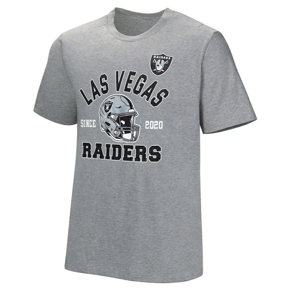 Las Vegas Raiders Tackle Adaptive T-Shirt - Gray T-shirts